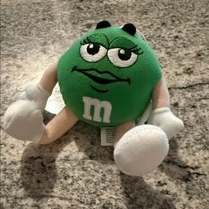 M&M'S 1999 Devil Green Female Character Plush Vintage Ornament (Like new)